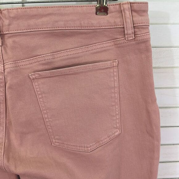 Talbots Jeans Size 16P Pink Flawless Slim Ankle Denim NWOT - Picture 9 of 11